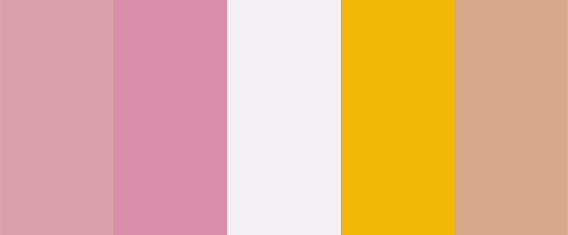 It is a magical palette that is revealed to us with incredible skill. The shades of pink and yellow merge into a single sophisticated harmony.