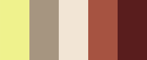 Retro fawn is a color palette in retro style