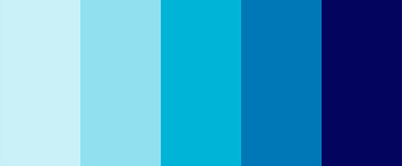 Палітра - блакитна лагуна