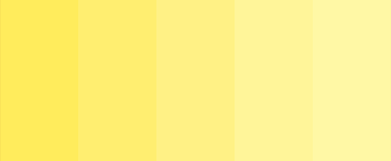 Монохромна палітра з жовтого кольору