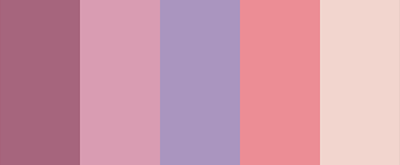 Мальовничий світанок - ніжна палітра я містить в собі рожеві та пастельні кольори