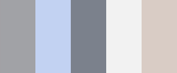 Біле пір'ячко - це ніжна палітра з світлими, блакитними кольорами у пастельних відтінках