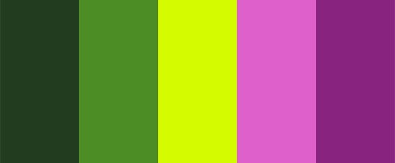 Магія кольорів, де відтінки фіолетового відчуваються як мелодія, а зелений додає свіжості.