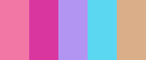 Кислотна Барбі - це казковий світ, де яскравий рожевий та блакитний HEX об'єднуються, аби перенести вас в захопливий світ Барбі